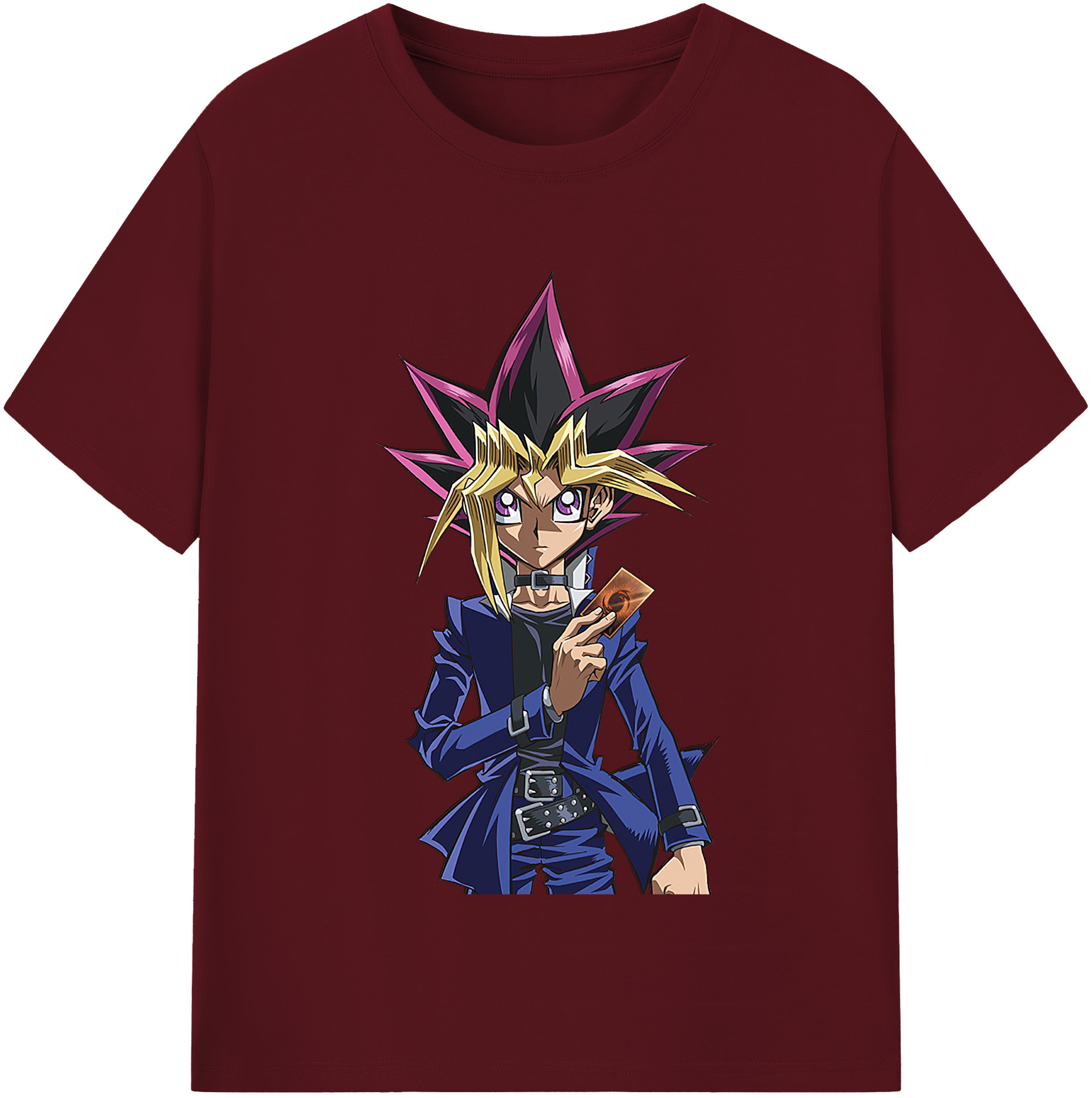 （画像用） 遊☆戯☆王 Yu-Gi-Oh! 綿100％半袖Tシャツ（フロントプリント）